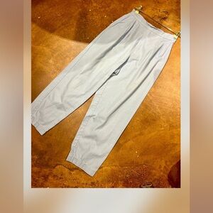 Vintage 1950s Light Blue Side Zip Cotton Pants